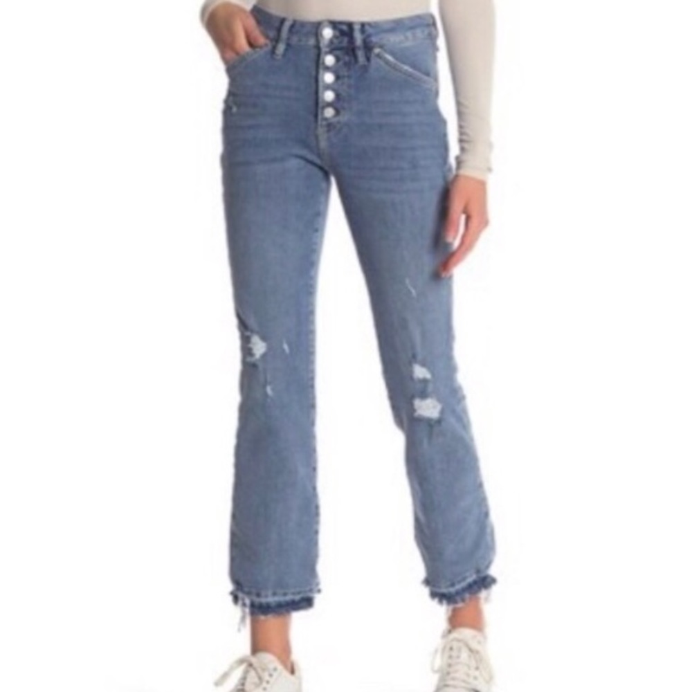 Free People Dylan Cropped jeans, size 29 - Picture 4 of 9